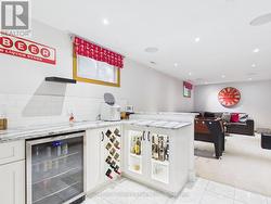 Basement Bar area. - 