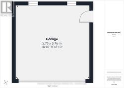 Detached Double Heated Garage. - 