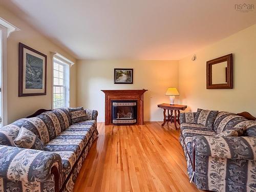 6 Stanford Lake Road, Chester, NS - Indoor Photo Showing Living Room With Fireplace