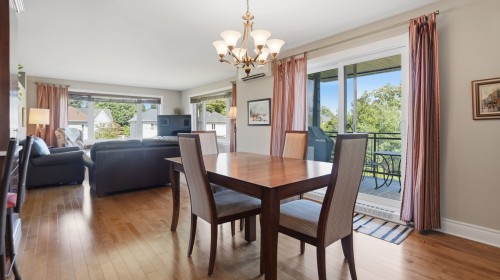 Overall view - 306-1140 Boul. Du Loiret, Québec (Charlesbourg), QC - Indoor Photo Showing Dining Room