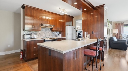 Kitchen - 306-1140 Boul. Du Loiret, Québec (Charlesbourg), QC - Indoor Photo Showing Kitchen