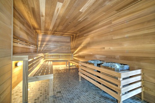 Sauna - 3502-1188 Rue St-Antoine O., Montréal (Ville-Marie), QC - Indoor Photo Showing Other Room