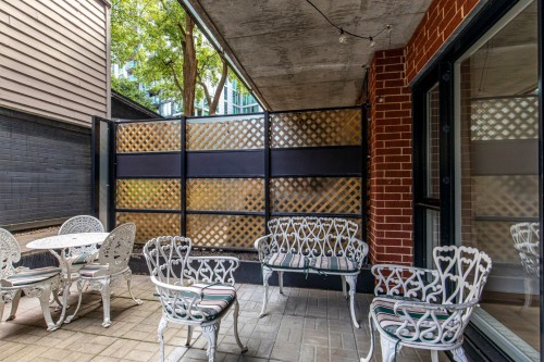 Terrasse - 101-225 Rue De La Montagne, Montréal (Le Sud-Ouest), QC - Outdoor With Deck Patio Veranda With Exterior