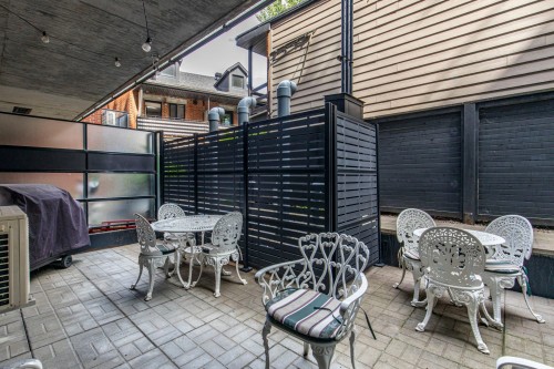 Terrasse - 101-225 Rue De La Montagne, Montréal (Le Sud-Ouest), QC - Outdoor With Deck Patio Veranda