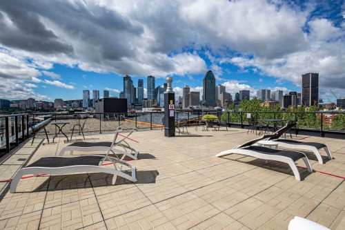 Terrasse - 101-225 Rue De La Montagne, Montréal (Le Sud-Ouest), QC - Outdoor With View
