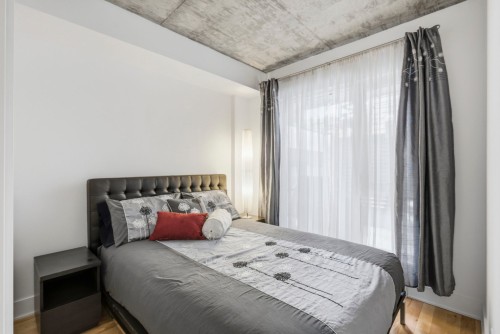 Chambre à coucher - 101-225 Rue De La Montagne, Montréal (Le Sud-Ouest), QC - Indoor Photo Showing Bedroom