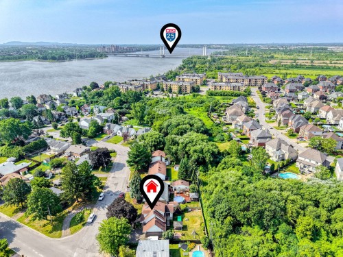 Aerial View - 7243 Rue Des Martinets, Laval (Duvernay), QC - Outdoor With View