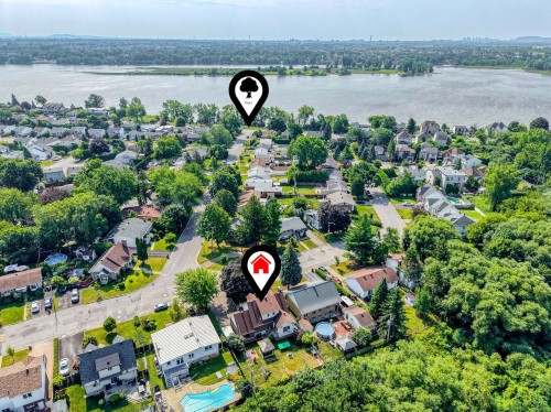 Aerial View - 7243 Rue Des Martinets, Laval (Duvernay), QC - Outdoor With Body Of Water With View