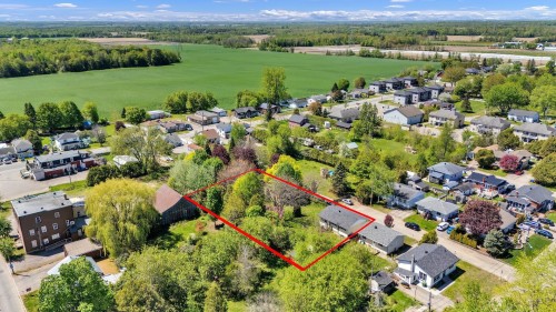 Photo aérienne - 3 Rue Bernard, Brownsburg-Chatham, QC - Outdoor With View