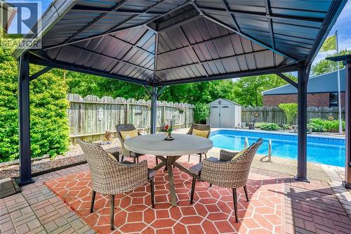 60 Royal Crescent, Sarnia, ON - Outdoor With In Ground Pool With Deck Patio Veranda With Exterior