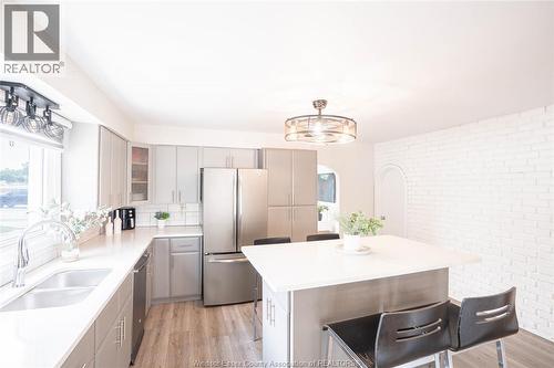 1554 Lesperance Road, Tecumseh, ON - Indoor Photo Showing Kitchen With Double Sink