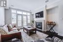39 Ruby Lang Lane, Toronto, ON  - Indoor Photo Showing Living Room With Fireplace 