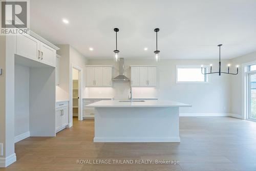 155 Shaw Valley Drive, St. Thomas, ON - Indoor Photo Showing Kitchen With Upgraded Kitchen