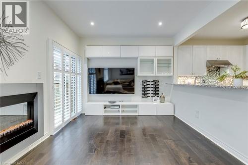 598 Bessborough Drive, Milton, ON - Indoor Photo Showing Living Room With Fireplace