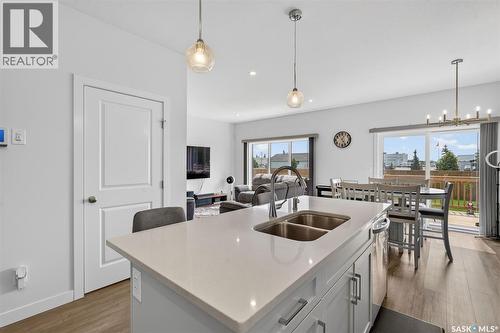 8 Aspen Place, Humboldt, SK - Indoor Photo Showing Kitchen With Double Sink