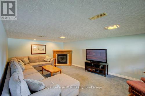 45 William Street E, Minto, ON - Indoor Photo Showing Living Room With Fireplace