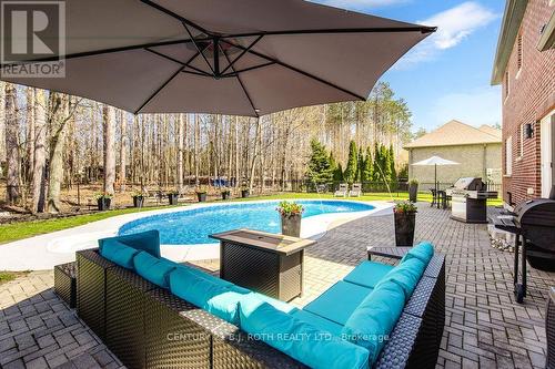 12 Lloyd Cook Drive E, Springwater, ON - Outdoor With In Ground Pool With Deck Patio Veranda