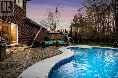 12 Lloyd Cook Drive E, Springwater, ON - Outdoor With In Ground Pool