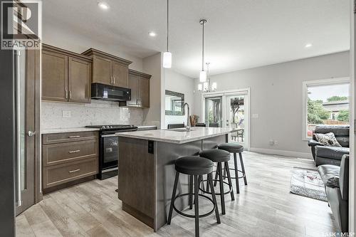 170 Palliser Court, Saskatoon, SK - Indoor Photo Showing Kitchen With Upgraded Kitchen