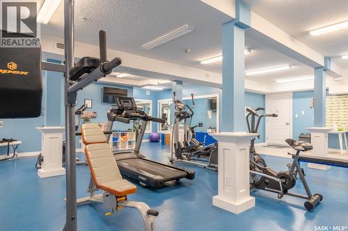 404 5301 Universal Crescent, Regina, SK - Indoor Photo Showing Gym Room