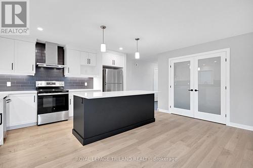 80 Styles Drive, St. Thomas, ON - Indoor Photo Showing Kitchen With Upgraded Kitchen