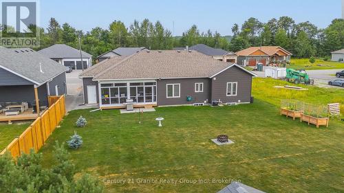 LARGE BACKYARD WITH STORAGE SHEDS/WOOD SHED - 39 Windover Drive, Minden Hills (Lutterworth), ON 