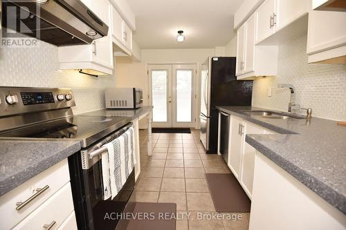 19 Mccullock Crescent, Ajax, ON - Indoor Photo Showing Kitchen With Stainless Steel Kitchen With Double Sink