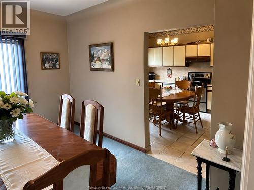 781 Pierre, Windsor, ON - Indoor Photo Showing Dining Room