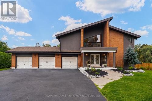 125 Percy Crescent, Scugog, ON - Outdoor With Balcony With Facade