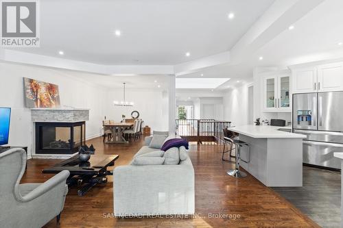 1195 Crestdale Road, Mississauga, ON - Indoor With Fireplace