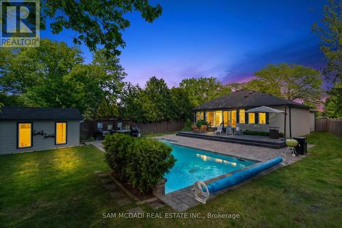 1195 Crestdale Road, Mississauga, ON - Outdoor With In Ground Pool