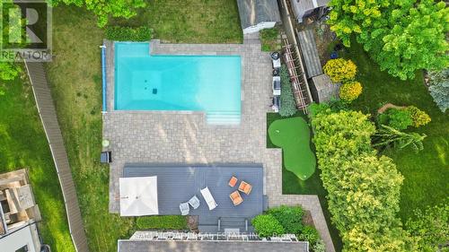 1195 Crestdale Road, Mississauga, ON - Outdoor With In Ground Pool