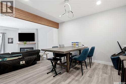 4005 Gordon Road, Regina, SK - Indoor With Fireplace