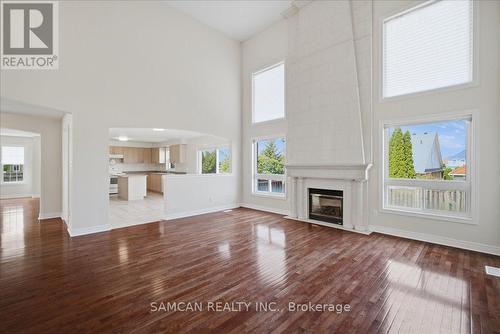 58 Hunter Way, Brantford, ON - Indoor Photo Showing Living Room With Fireplace