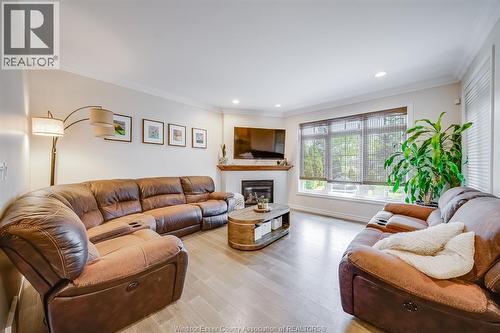 205 Whisper Creek Circle, Tecumseh, ON - Indoor Photo Showing Living Room With Fireplace