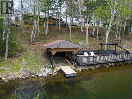 1161 Lau Camp Rd, Algoma Mills, ON - Outdoor With Deck Patio Veranda