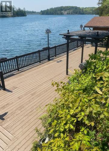 1161 Lau Camp Rd, Algoma Mills, ON - Outdoor With Body Of Water With Deck Patio Veranda With View