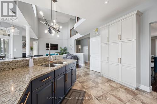 183 Townsend Drive, Woolwich, ON - Indoor Photo Showing Kitchen With Double Sink