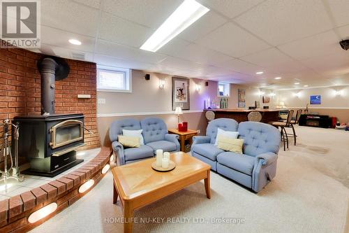 9 Monique Crescent, Barrie, ON - Indoor Photo Showing Other Room With Fireplace