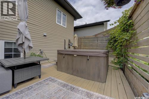 621 Braun Lane, Warman, SK - Outdoor With Deck Patio Veranda With Exterior
