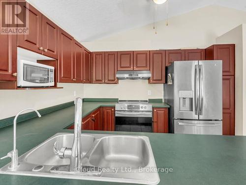 308 Keewatin Avenue, Kitchener, ON - Indoor Photo Showing Kitchen With Stainless Steel Kitchen With Double Sink