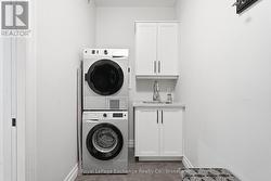 Main floor laundry - 
