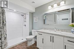 3pc lower level bathroom - 