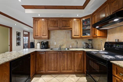 Cuisine - 12 Rue Léonard, Saint-Sauveur, QC - Indoor Photo Showing Kitchen With Double Sink