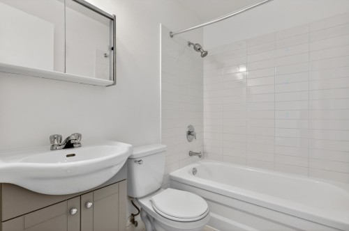 Bathroom - 501-1121 Rue Mistral, Montréal (Villeray/Saint-Michel/Parc-Extension), QC - Indoor Photo Showing Bathroom
