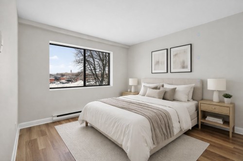 Bedroom - 501-1121 Rue Mistral, Montréal (Villeray/Saint-Michel/Parc-Extension), QC - Indoor Photo Showing Bedroom