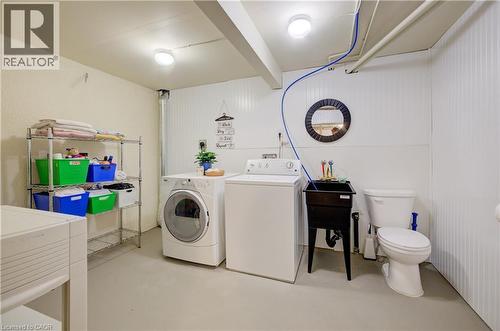 With laundry - 175 Elm Ridge Drive Unit# 38, Kitchener, ON - Indoor Photo Showing Laundry Room