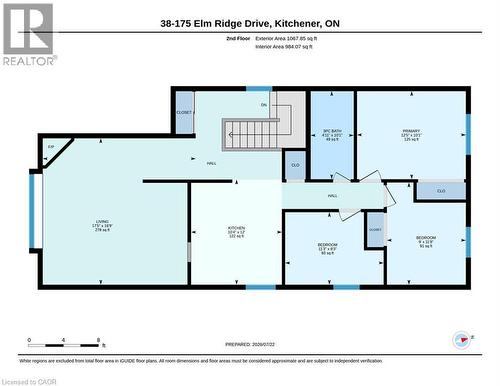 Floor plan - 175 Elm Ridge Drive Unit# 38, Kitchener, ON - Other