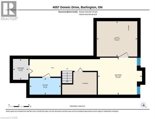 Floor plan - 4057 Donnic Drive, Burlington, ON - Other