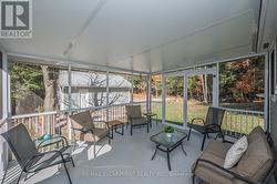 Screened in covered porch - 